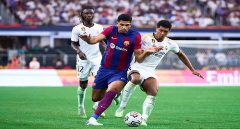 تشكيل الكلاسيكو.. بيلينجهام يقود الريال.. وثلاثي هجومي لبرشلونة